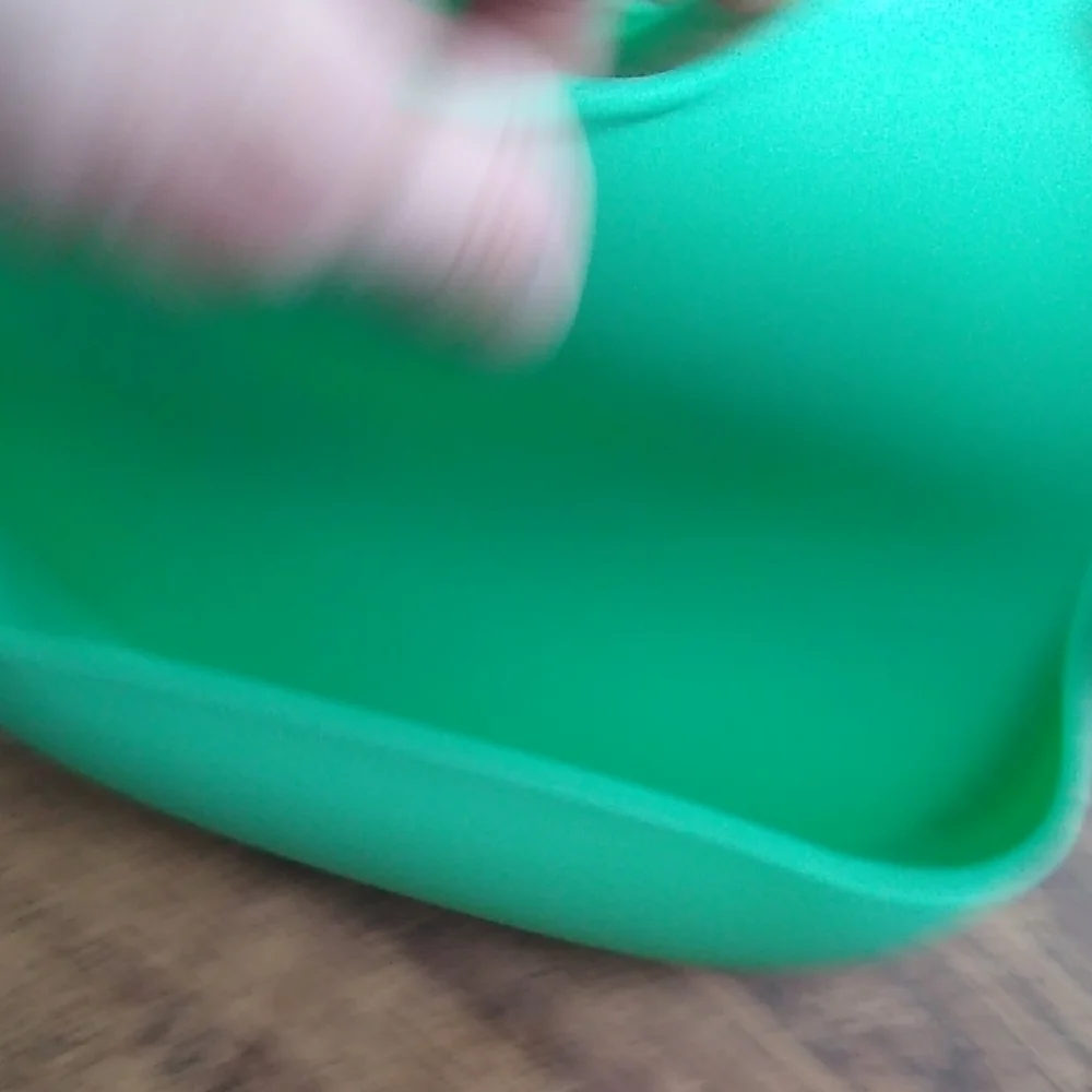 Green Silicone Baby Feeding Set